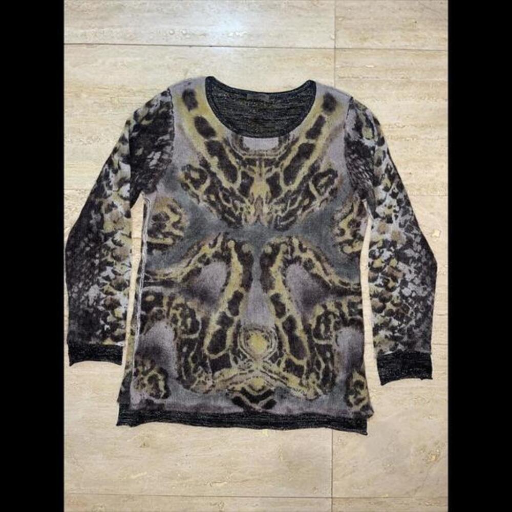 Malvin Hamburg Germany Pullover Lightweight  Wool Blend Sweater Sz 44 Women‎